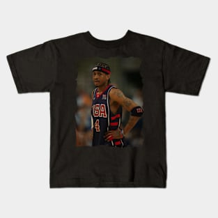 Allen Iverson on Team USA Kids T-Shirt